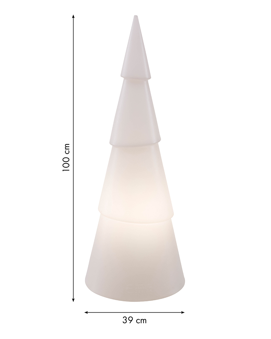 8 seasons design LED-Dekoleuchte Shining Tree rund 100 cm (RGB)