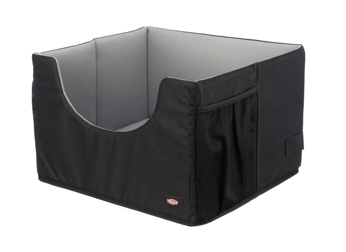 Thumbnail - TRIXIE Autositz, 45 × 28 × 40 cm, schwarz/grau