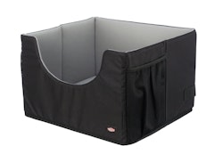 TRIXIE Autositz, 45 × 28 × 40 cm, schwarz/grau