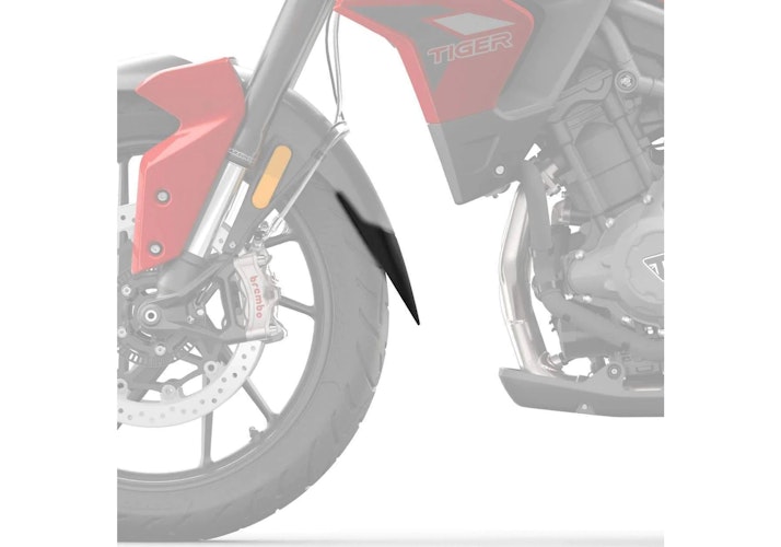 BODYSTYLE Kotflügelverlängerung vorne ABS Kunststoff schwarz-matt für TRIUMPH Tiger 900 / GT 