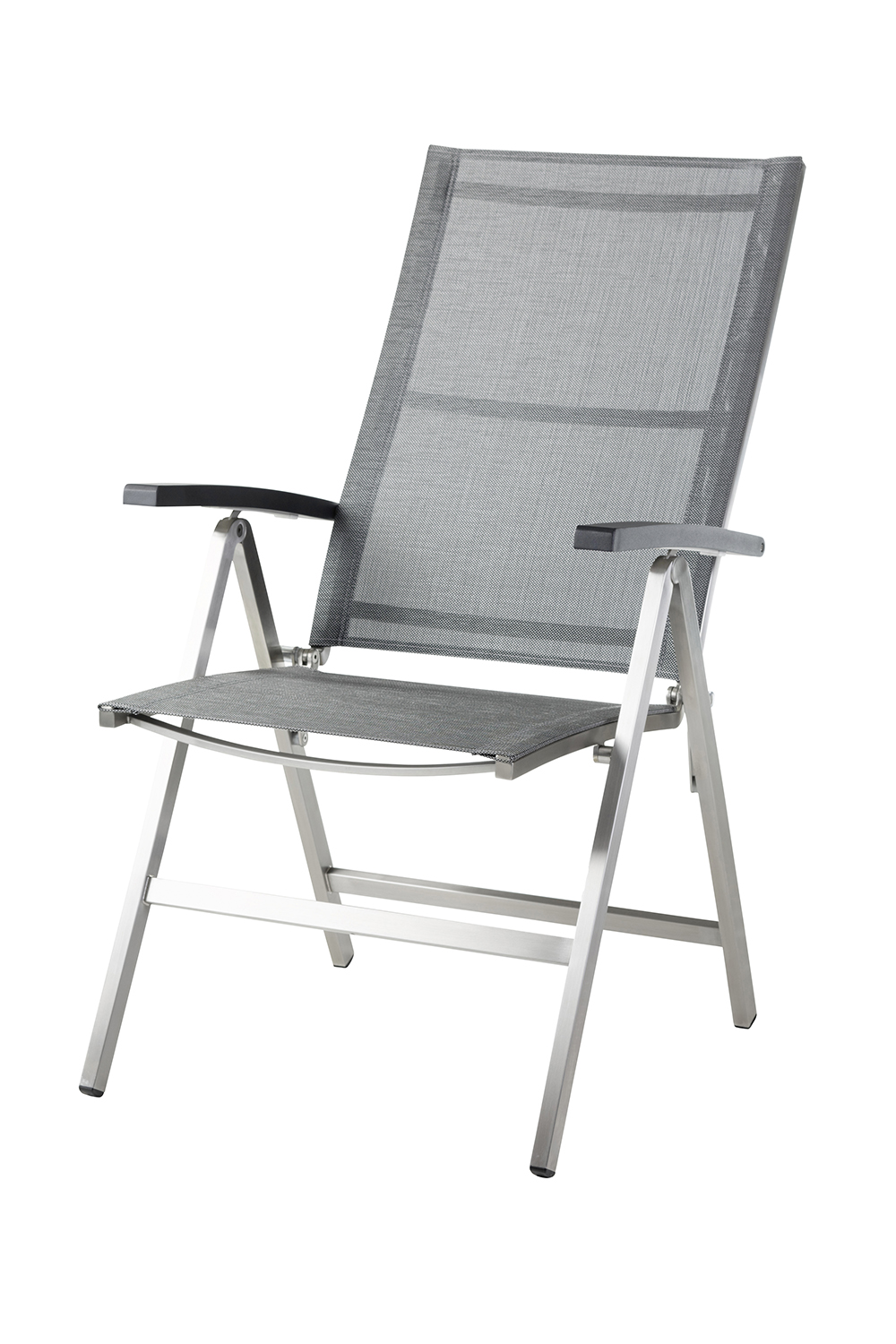 Diamond Garden Hochlehner MONACO, Edelstahl / Kunststoffgewebe Schwarz/Silber