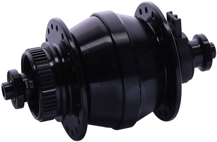 CONTEC Nabendynamo Powerhouse Hub 1 32 Loch schwarz