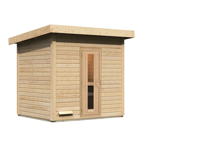 Karibu Gartensauna Saunahaus Hytti 3 inkl. gratis Sauna-Zubehörset im Wert von 234,94 €