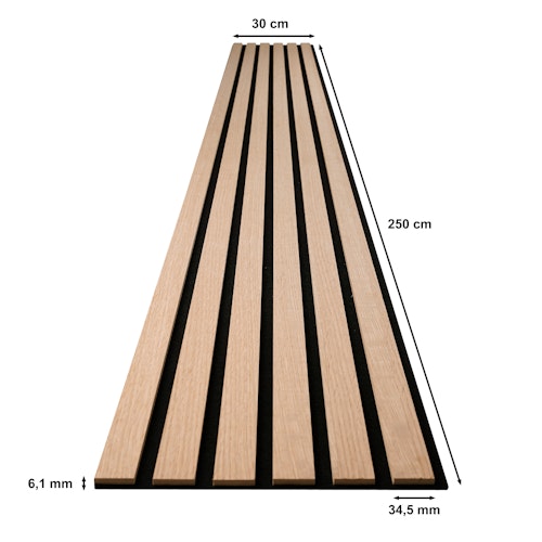 ACOUS Akustikplatten  Comfort Light AC01HS Eiche hellbraun
