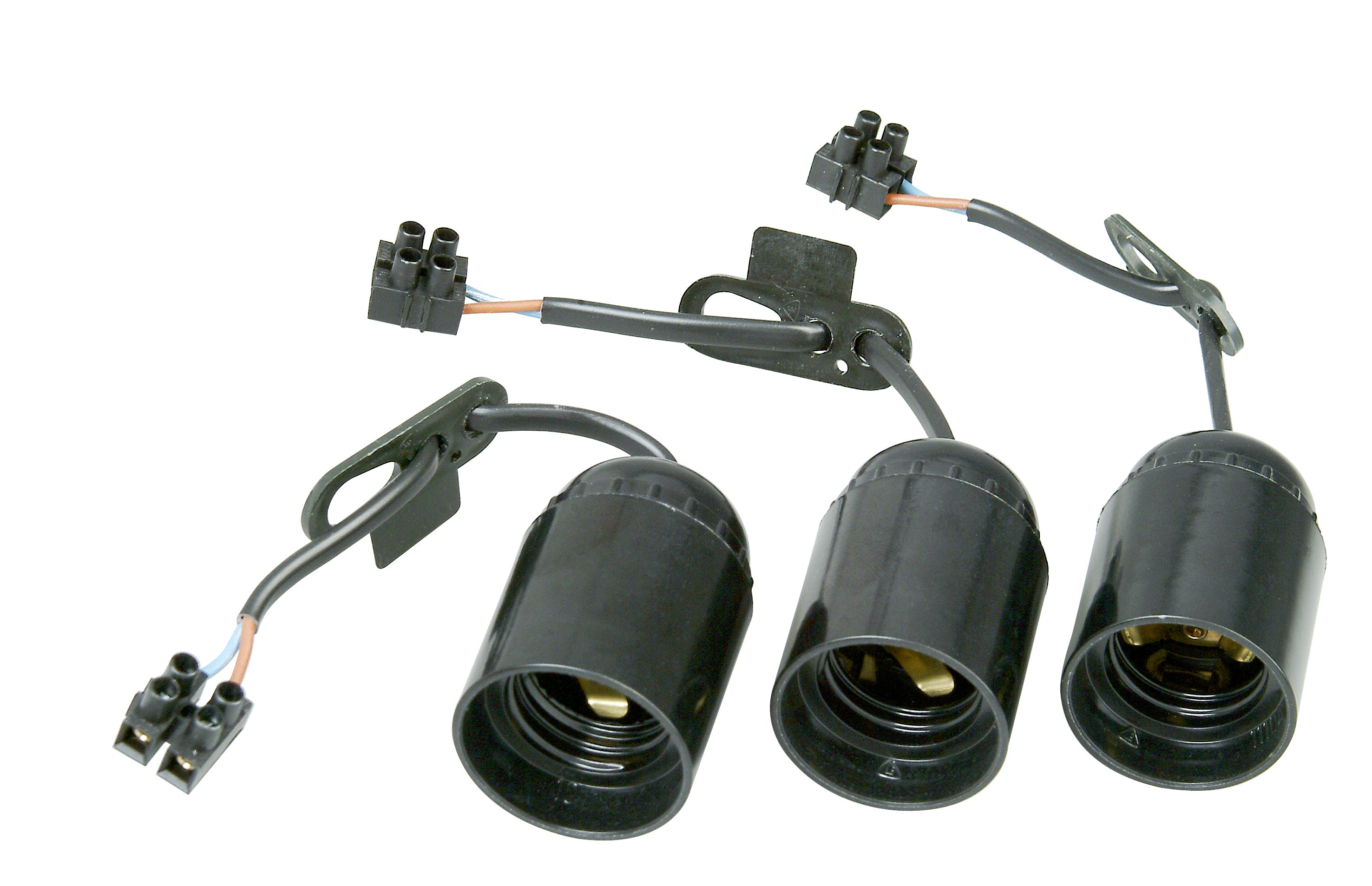 Kopp Lampenfassung schwarz - 214615038