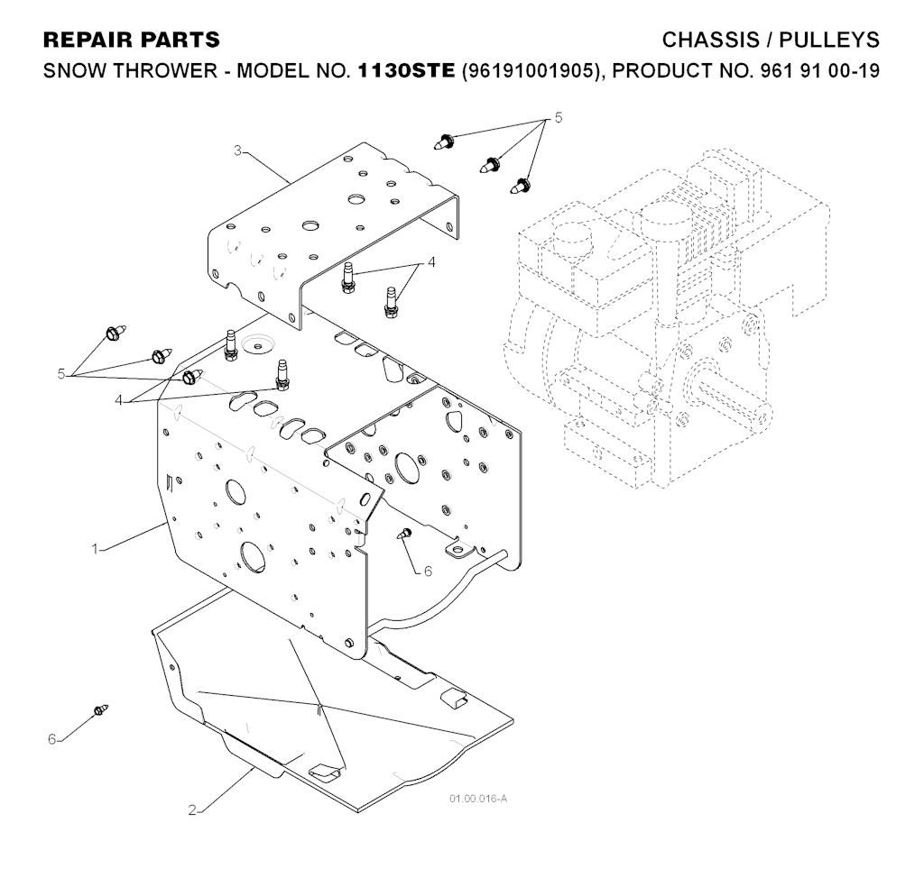Explosionszeichnung Ersatzteile