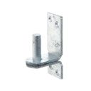 Vorschaubild Alberts® Kloben ⌀13 mm auf Platte 100x35 mm feuervz.