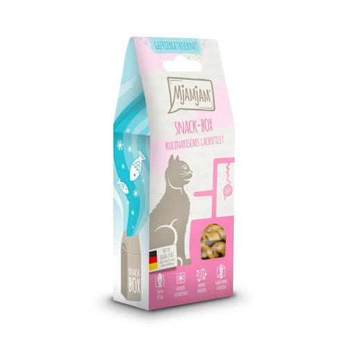 MJAMJAM Snack-Mix 2 leckere Snackbox 4x35g Katzensnack