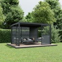 Ximax Lamellenwand (verstellbar) für Lamellendach Pergola Shade