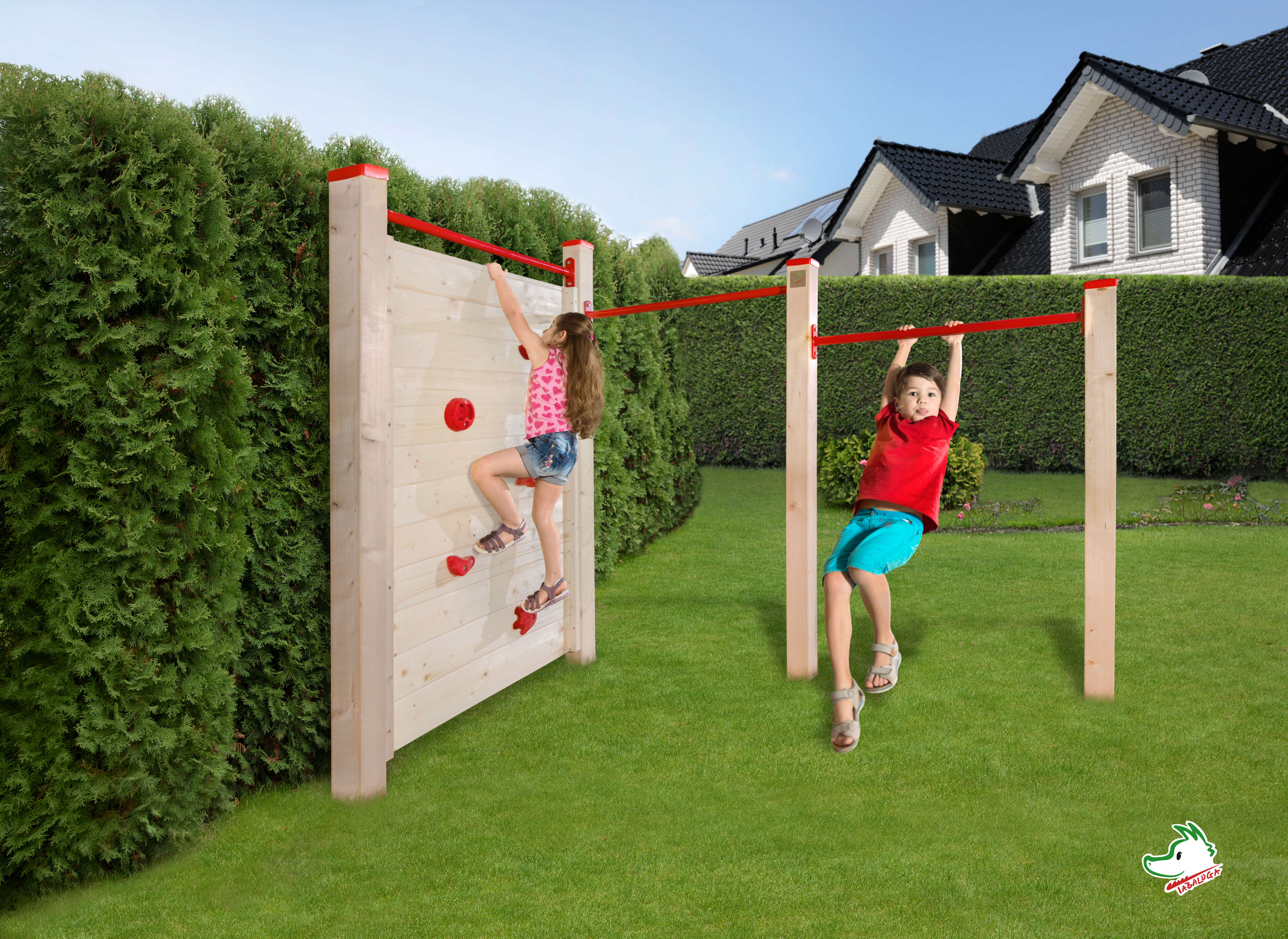 Weka Tabaluga Reck / Turnstange und Kletterstation