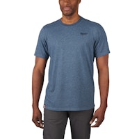 Milwaukee HTSSBLU-XXL Hybrid-T-Shirt blau 4932492977