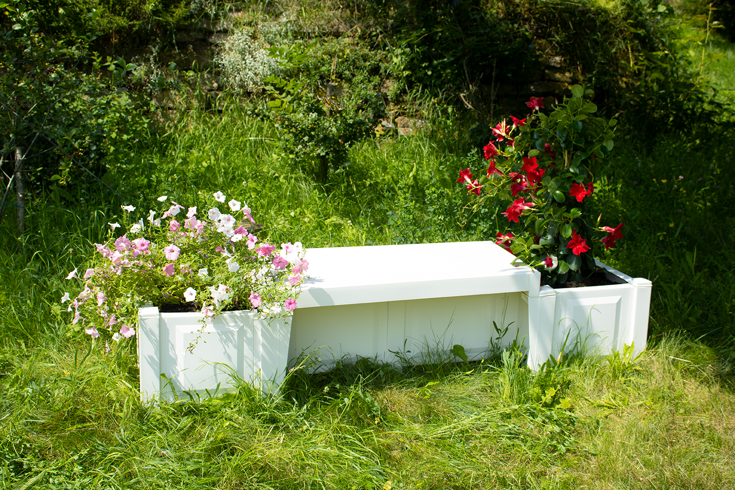 KHW Gartenbank "Berlin", weiß