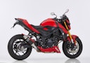 Vorschaubild HURRIC SLIP-ON Schalldämpfer Supersport Aluminium eloxiert für SUZUKI GSX-S 750