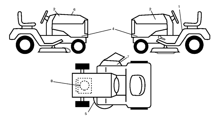 Husqvarna Gartentraktoren 96043031500 YTH2042