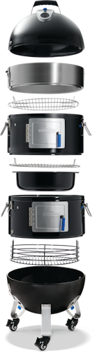 Napoleon Holzkohle-Watersmoker Apollo 22, 3 in 1 Smoker, Ø57cm