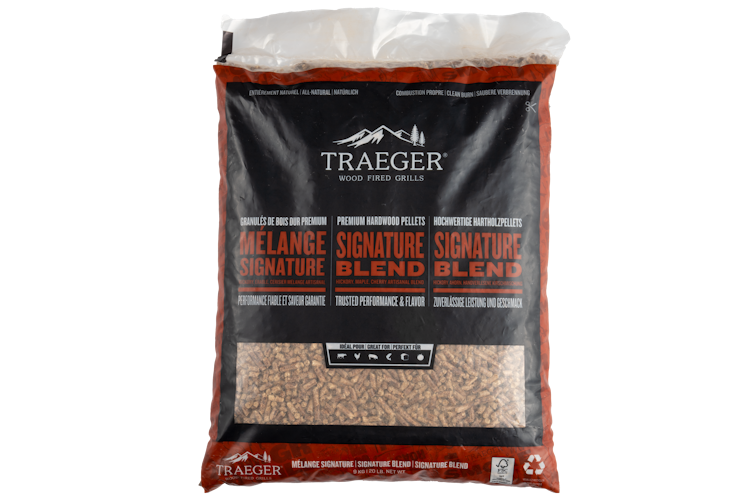 Traeger Hartholz Pellets SIGNATURE BLEND, 9 kg Beutel