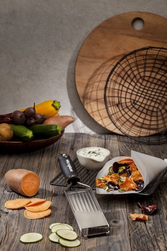 Microplane Profi-Gemüsehobel GOURMET Schwarz