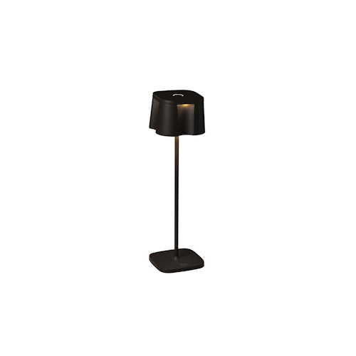 Konstsmide LED USB-Tischleuchte Nice, schwarz, Farbtemperatur, dimmbar (7818-750)
