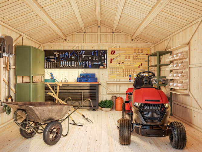 Palmako Gerätehaus Lucas 12,1 m² - 16 mm