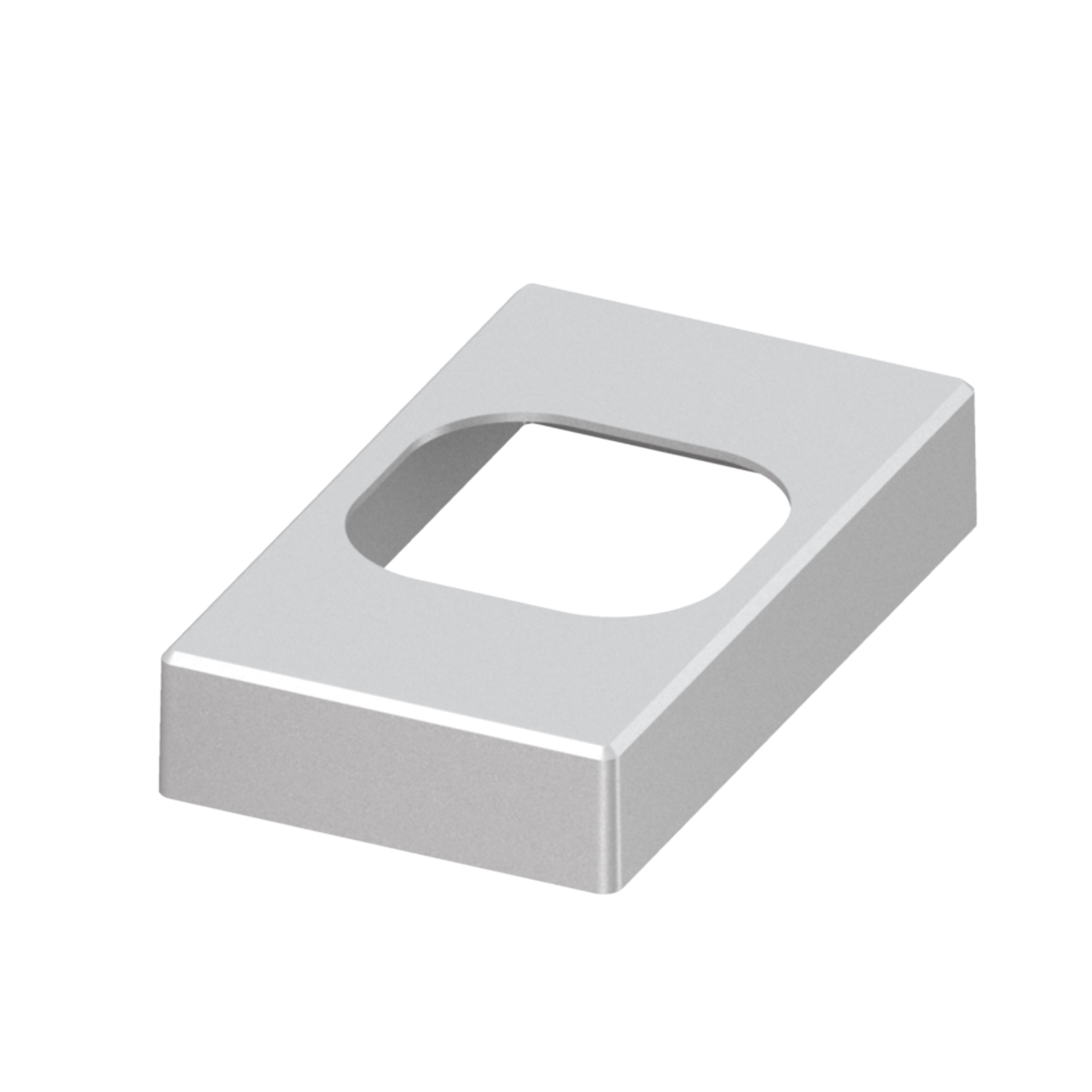 TraumGarten Ersatzteil: Pfostenfuß-Abdeckung für Pfosten Basic, Silber