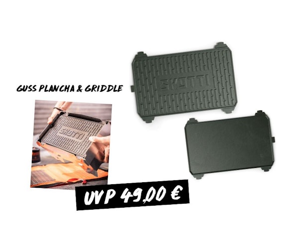 SKOTTI KAST Gusseisen-Plancha