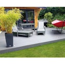Vorschaubild Fiberdeck Premium WPC-Terrassendiele Dark grey massiv 23 mm