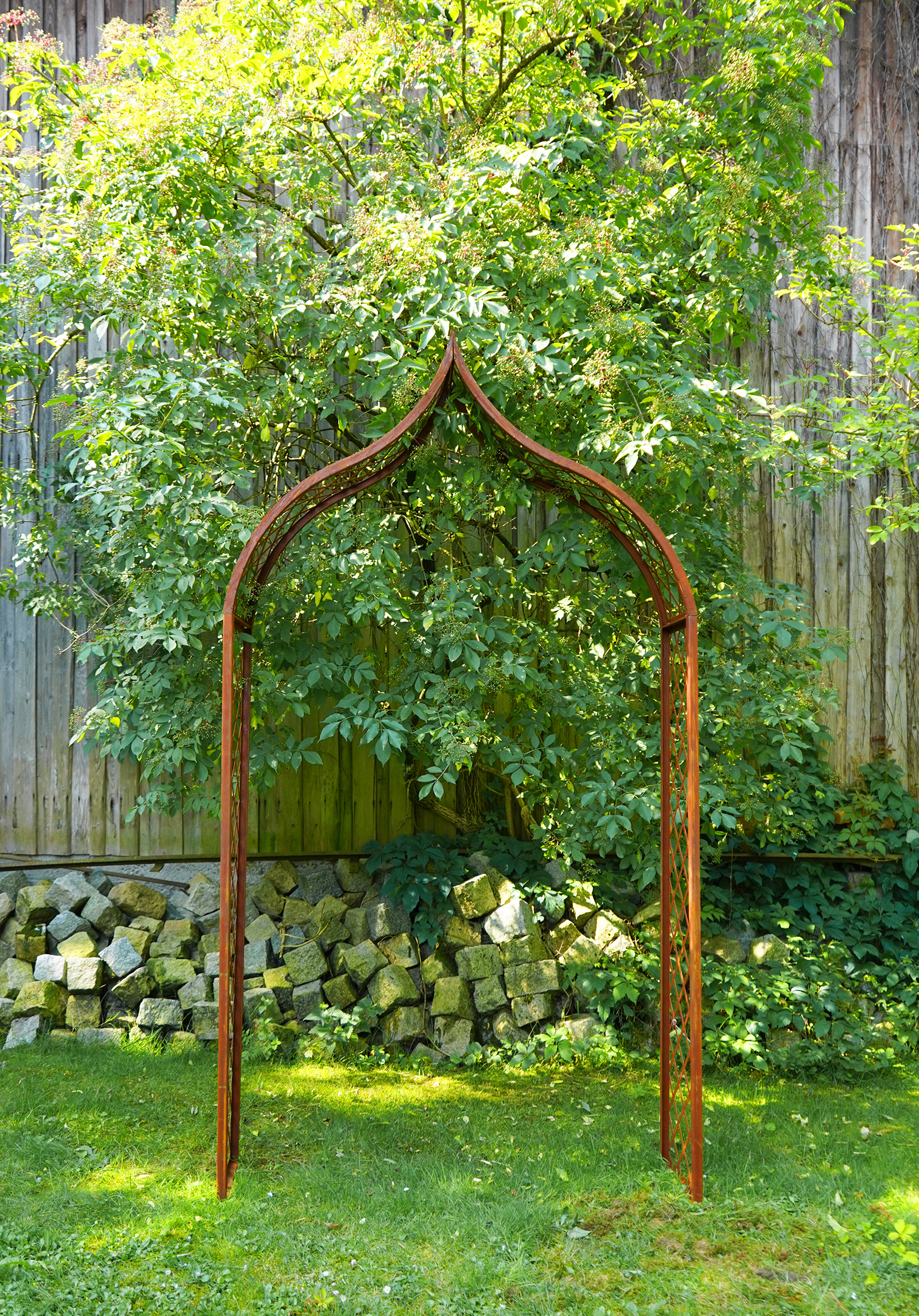 Badeko Rosenbogen „Villach“ in Edelrostoptik