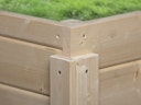 Weka 28 mm Gartenhaus 149 5-Eck