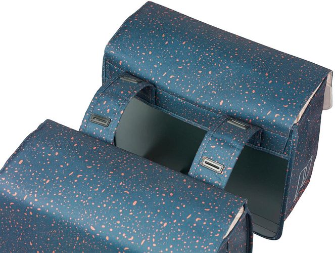 Basil Doppeltasche Flair blau
