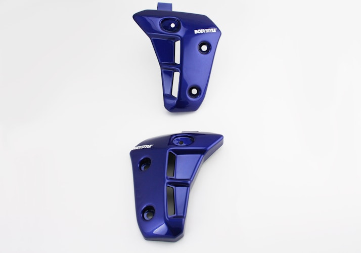 BODYSTYLE Sportsline Kühlerseitenverkleidung  ABS Kunststoff blau für YAMAHA MT-07 