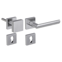 Vorschaubild Griffwerk Wechselgarnitur OVIDA Quattro Edelstahl matt - Klipptechnik