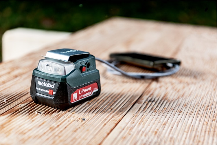 Metabo Akku-Power-Adapter PowerMaxx PA 12 LED-USB