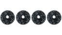 Vorschaubild CONTEC Kassette Grad.HT 9-fach schwarz Werkstattbox 4 Stk. / 11-13-15-18-21-24-