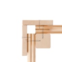 Vorschaubild Karibu Gartensauna Pultdach Saunahaus Norge terragrau inkl. gratis Sauna-Zubehörset im Wert von 234,94 €