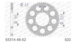 Afam Kettenrad 93314