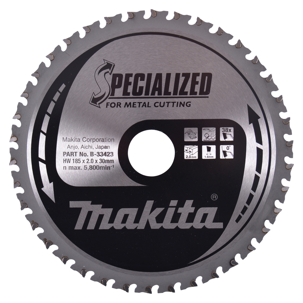 Makita SPECIALIZED Sägeb.185x30x38Z B-33423