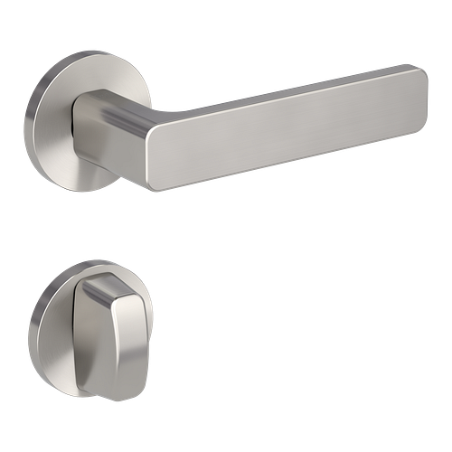 Griffwerk VAYA 265 MINIMAL MODERN fast2fix Fast2Fix Rosetten rund WC Samtgrau