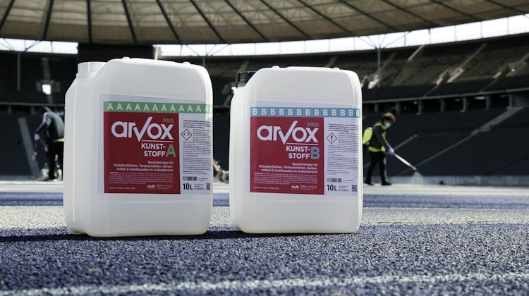 Arvox Pro Rubber + Plastics 2-Komponenten-Reiniger 2 x 10 L