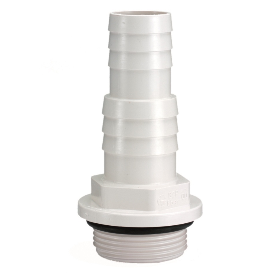 myPOOL Schlauchtülle mit Ø 32/38mm Gewinde