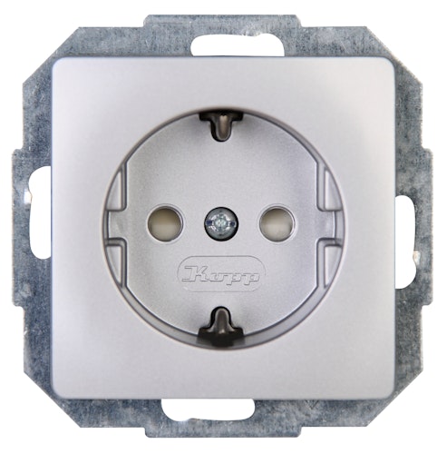 Kopp Steckdose silber - 920620089