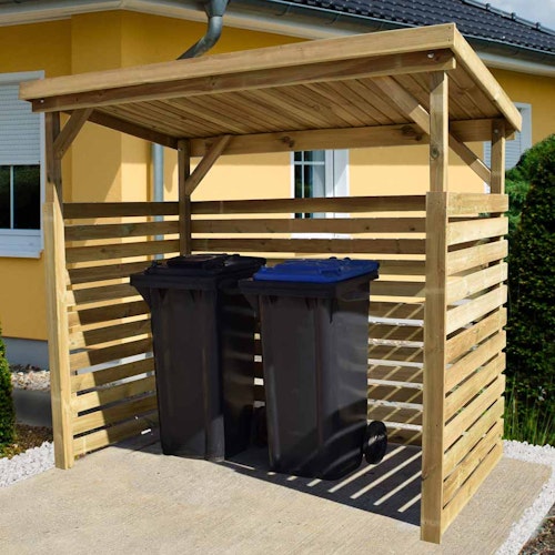 Weka Brennholzlager 663 B kesseldruckimprägniert 19 mm