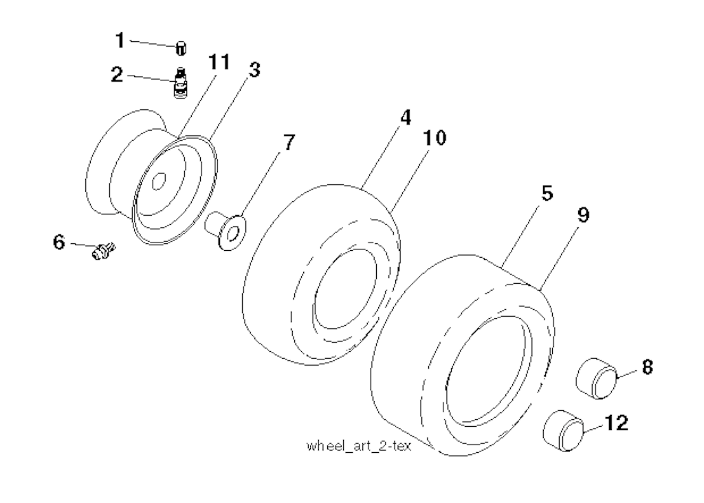 Explosionszeichnung Ersatzteile