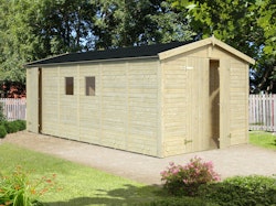 Palmako Gerätehaus Dan 14,7 m² - 16 mm