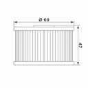 Vorschaubild MIW Ölfilter H1018 Papierfilter (OEM-Qualität)
