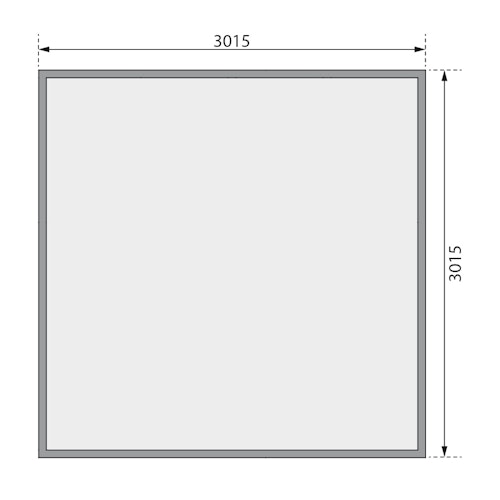 Karibu Woodfeeling Gartenhaus Amberg 2/3/4/5 naturbelassen - 19 mm