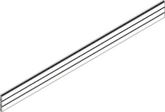 OSMO ALU-Fence Cube Einzelprofil 1840 mm OSMO ALU-Fence Cube Einzelprofil 1840 mmZubehörbild