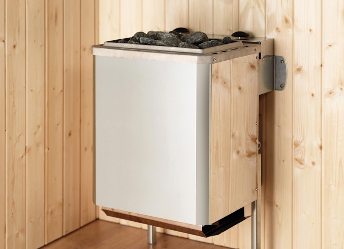 Weka Design Saunahaus Luua Cube - 175 mm (Lieferung vormontiert)