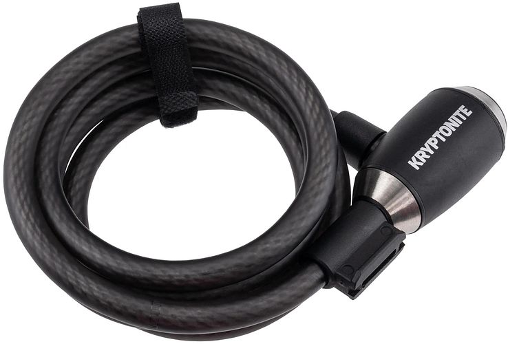 KRYPTONITE Kabelschloss Kryptoflex Key Cable 180 cm grau
