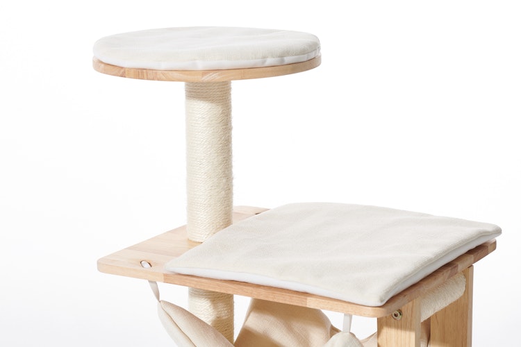 NOBBY Kratzbaum  "LIGNO" cream; 60 x 40 x 108 cm