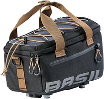 Basil Miles Gepäckträgertasche schwarz